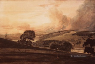 Thomas Girtin Painting - Liebre pintor acuarela paisaje Thomas Girtin
